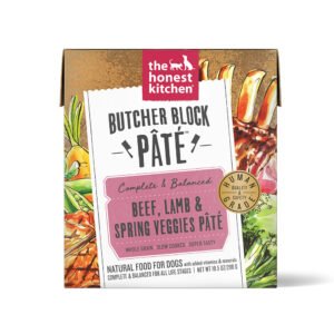 The Honest Kitchen Butcher Block Pate Beef, Lamb & Spring Veggies Wet Dog Food