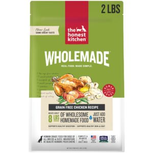 The Honest Kitchen WholeMade Grain Free Chicken Recipe Dehydrated Dog Food