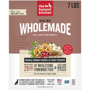 The Honest Kitchen Base Mix WholeMade Whole Grain Fruit & Veggie Recipe Dehydrated Dog Food