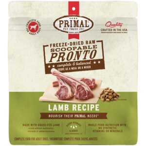 Primal Freeze-Dried Raw Scoopable Pronto Lamb Recipe Adult Dog Food