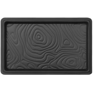 RuffWear Basecamp Basalt Gray Food & Water Bowl Mat