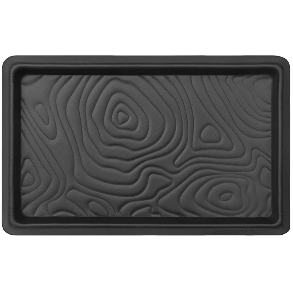 RuffWear Basecamp Basalt Gray Food & Water Bowl Mat