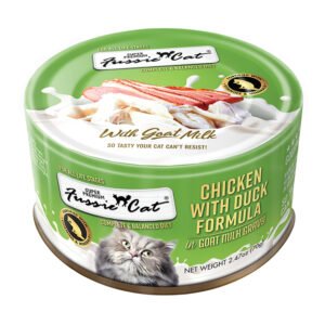 Fussie Cat Super Premium Chicken w/ Duck Formula in Goat Milk Canned Cat Food