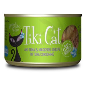 Tiki Cat Papeekeo Luau Ahi Tuna & Mackerel Canned Cat Food