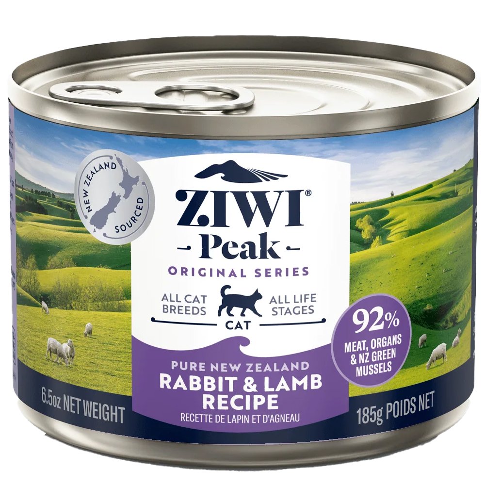 ZIWI Peak Rabbit & Lamb Recipe Canned Cat Food - Image 2