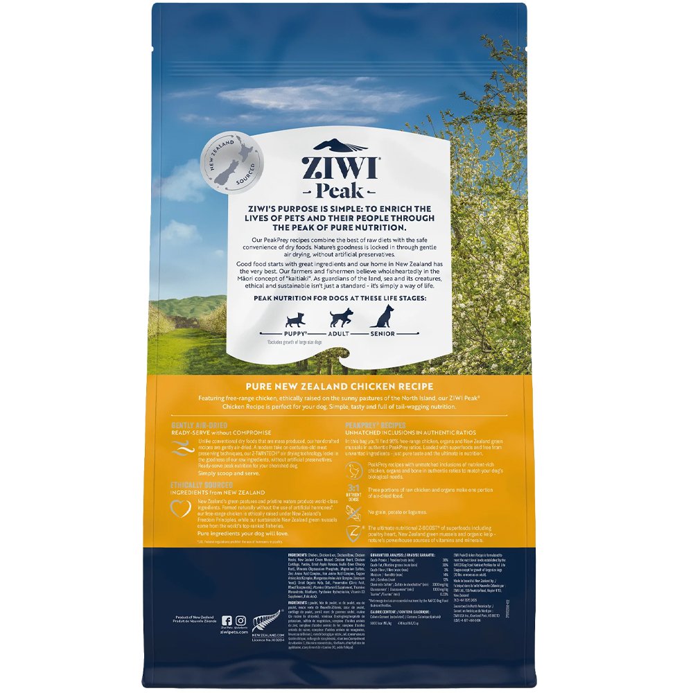 ZIWI Peak Chicken Recipe Air-Dried Dog Food - Image 2