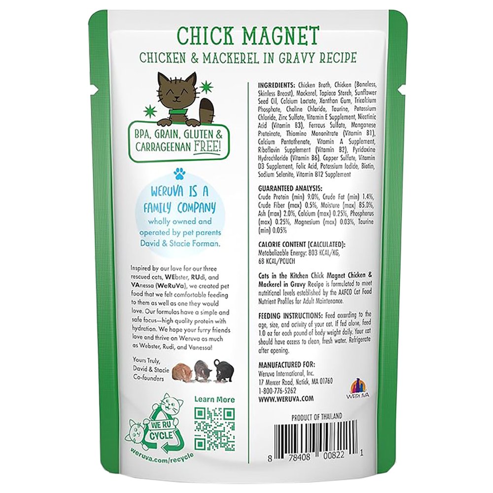Weruva Cats in the Kitchen Chick Magnet Recipe Wet Cat Food - Image 3