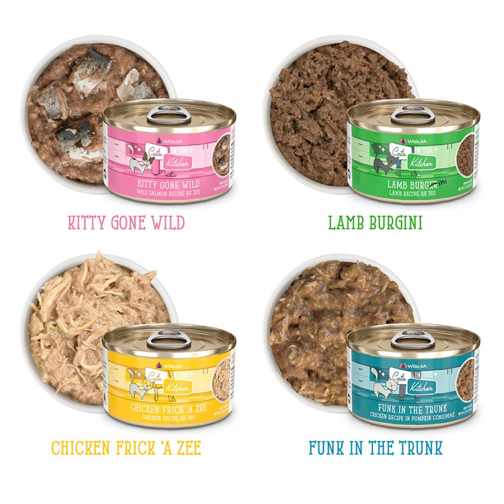 Weruva Cats in the Kitchen Cuties Variety Pack Canned Cat Food - Image 2