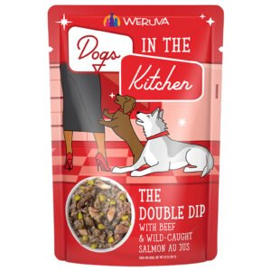 Weruva Dogs in the Kitchen The Double Dip w/ Beef & Wild-Caught Salmon Au Jus Wet Dog Food