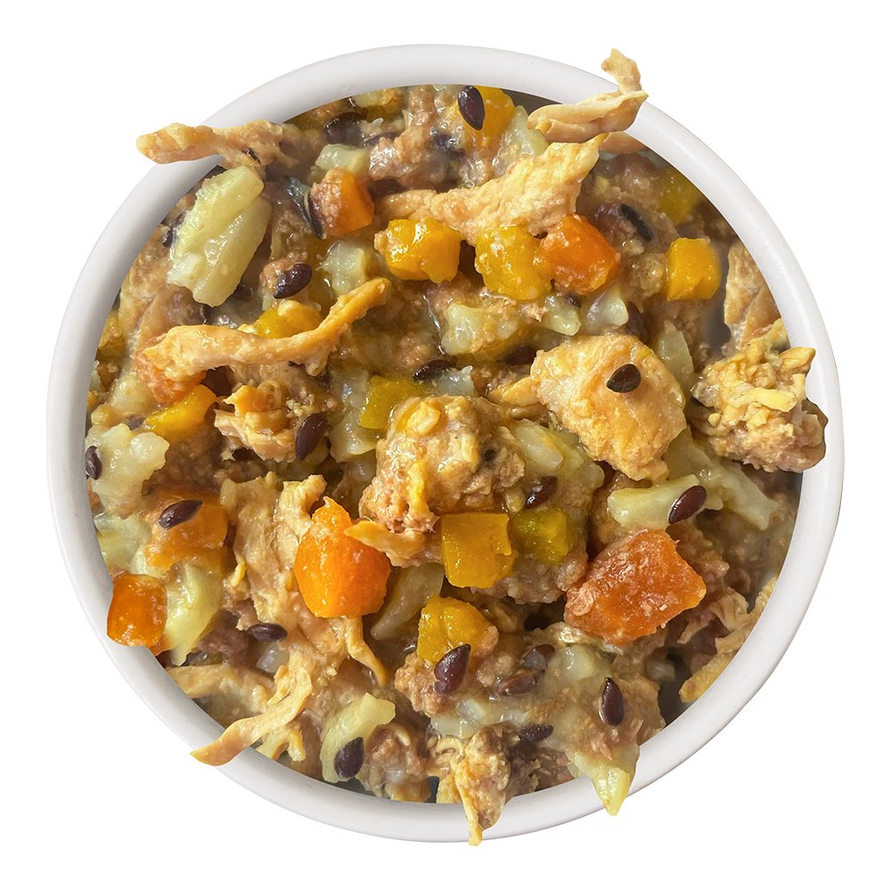 Weruva Awesome Belly Easy Digestion Chicken Breast, White Rice & Pumpkin Recipe w/ Papaya, Turmeric & Ginger Canned Dog Food - Image 2