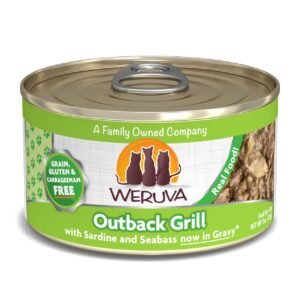 Weruva Outback Grill with Sardine and Seabass  in Gravy Canned Cat Food