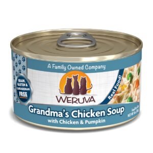 Weruva Grandma's Chicken Soup with Chicken and Pumpkin Canned Cat Food