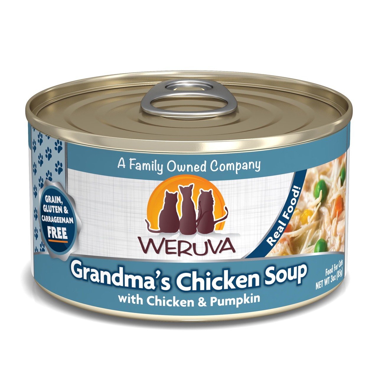 Weruva Grandma's Chicken Soup with Chicken and Pumpkin Canned Cat Food