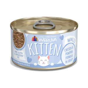 Weruva Kitten Chicken & Pumpkin Formula in Gravy Canned Kitten Food