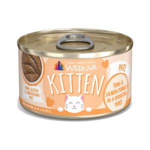 Weruva Kitten Tuna & Salmon Formula in a Hydrating Puree Canned Kitten Food