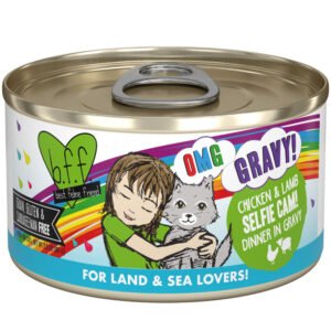 Weruva BFF OMG Gravy! Chicken & Lamb Selfie Cam! Dinner in Gravy Canned Cat Food