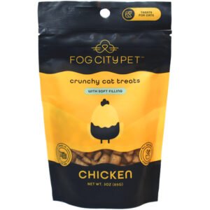 Fog City Pet Crunchy w/ Soft Filling Chicken Cat Treats
