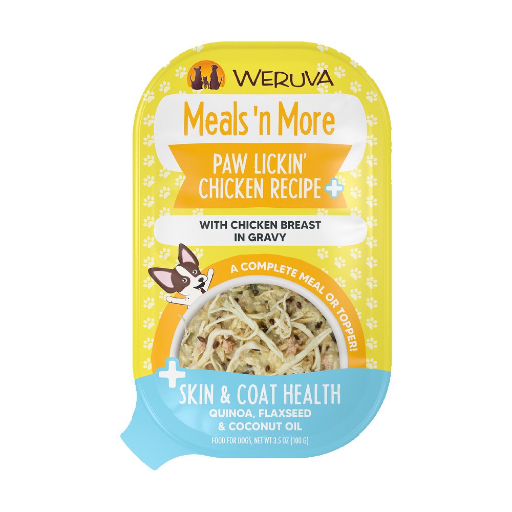 Weruva Meals 'n More Paw Lickin' Chicken Recipe Plus Wet Dog Food