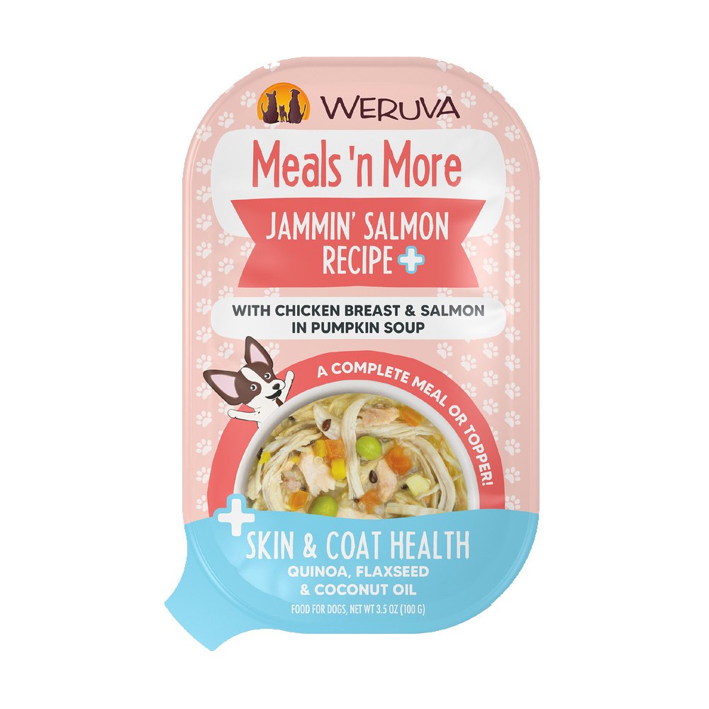 Weruva Meals 'n More Jammin' Salmon Recipe Plus Wet Dog Food
