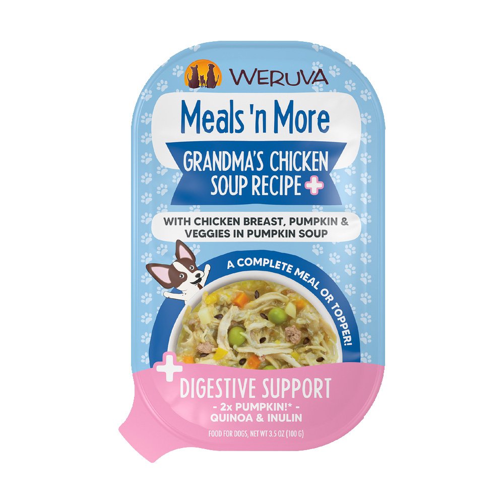 Weruva Meals 'n More Grandma's Chicken Soup Recipe Plus Wet Dog Food