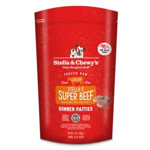 Stella & Chewy's Super Beef Dinner Patties Frozen Raw Dog Food