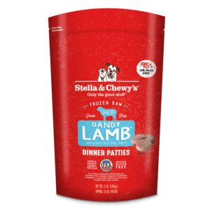 Stella & Chewy's Dandy Lamb Dinner Patties Frozen Raw Dog Food