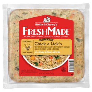Stella & Chewy's Gently Cooked Chick-a-Lick'n Recipe In Juicy Bone Broth Frozen Dog Food