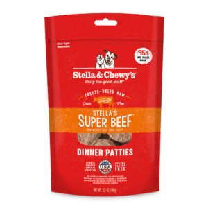 Stella & Chewy's Super Beef Dinner Patties Freeze-Dried Raw Dog Food