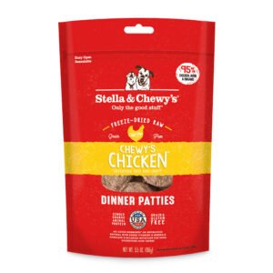 Stella & Chewy's Chicken Dinner Patties Freeze-Dried Raw Dog Food