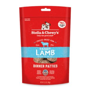 Stella & Chewy's Dandy Lamb Dinner Patties Freeze-Dried Raw Dog Food