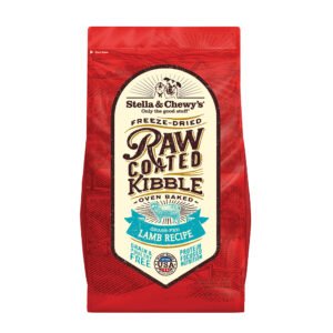 Stella & Chewy's Grass-Fed Lamb Recipe Raw Coated Kibble Dry Dog Food