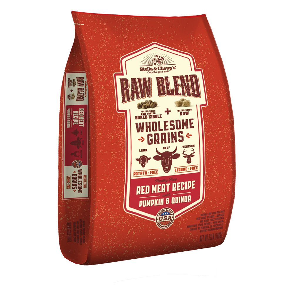 Stella & Chewy's Raw Blend Wholesome Grains Red Meat Recipe Dry Dog Food - Image 2