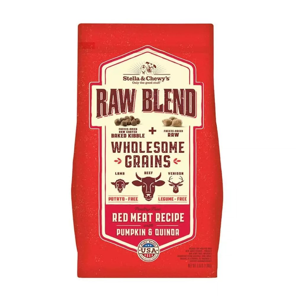 Stella & Chewy's Raw Blend Wholesome Grains Red Meat Recipe Dry Dog Food