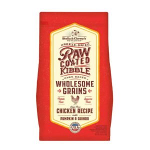Stella & Chewy's Raw Coated Kibble Wholesome Grains Chicken Recipe Dry Dog Food