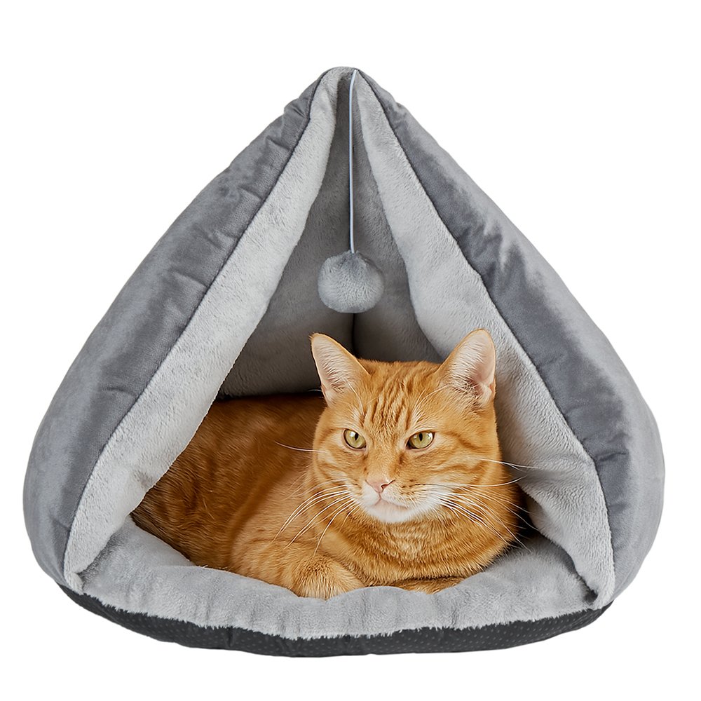 JLA Pets Hooded Snuggler Cat Bed - Image 3
