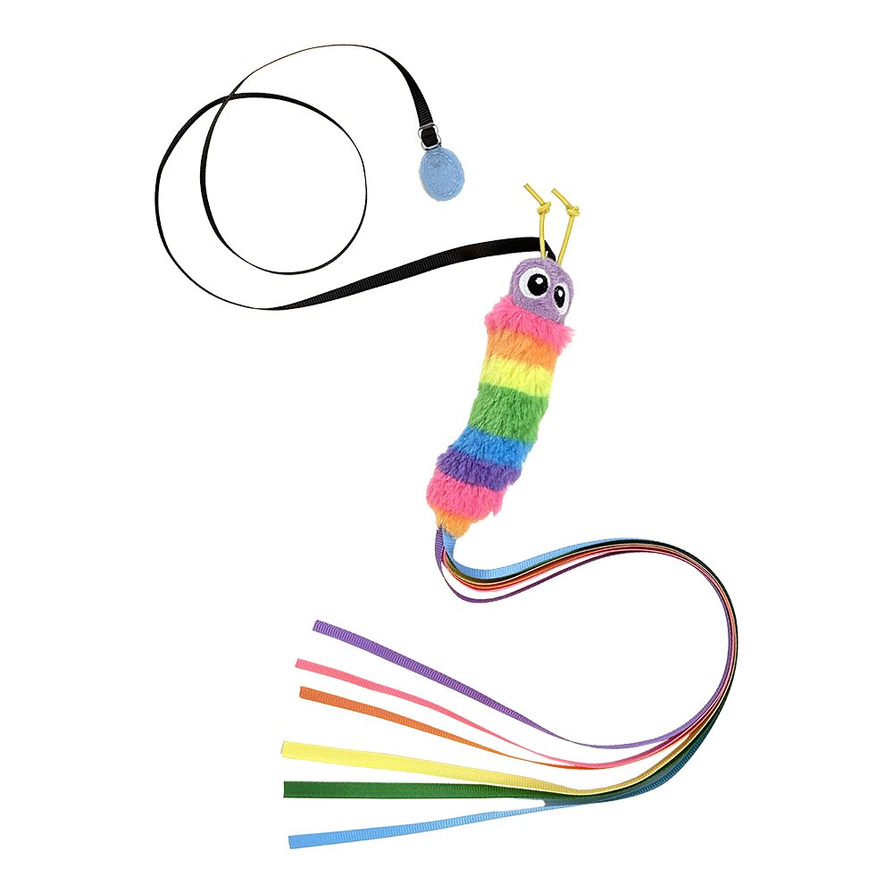 Fog City Pet Caterpillar Finger Glider Interactive Cat Toy