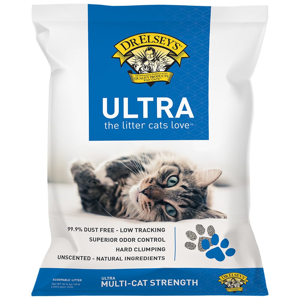 Dr. Elsey's Ultra Multi-Cat Strength Unscented Clumping Cat Litter