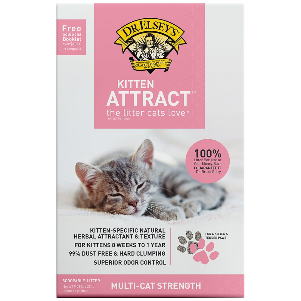 Dr. Elsey's Precious Kitten Attract Scoopable Cat Litter