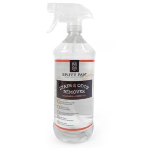 Spiffy Paw Mandarin + Green Tea Stain & Odor Remover Spray Formulated for Dogs & Cats