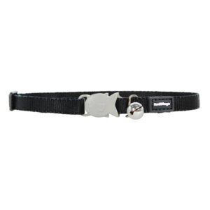 Red Dingo Black Breakaway Safety Kitten Collar
