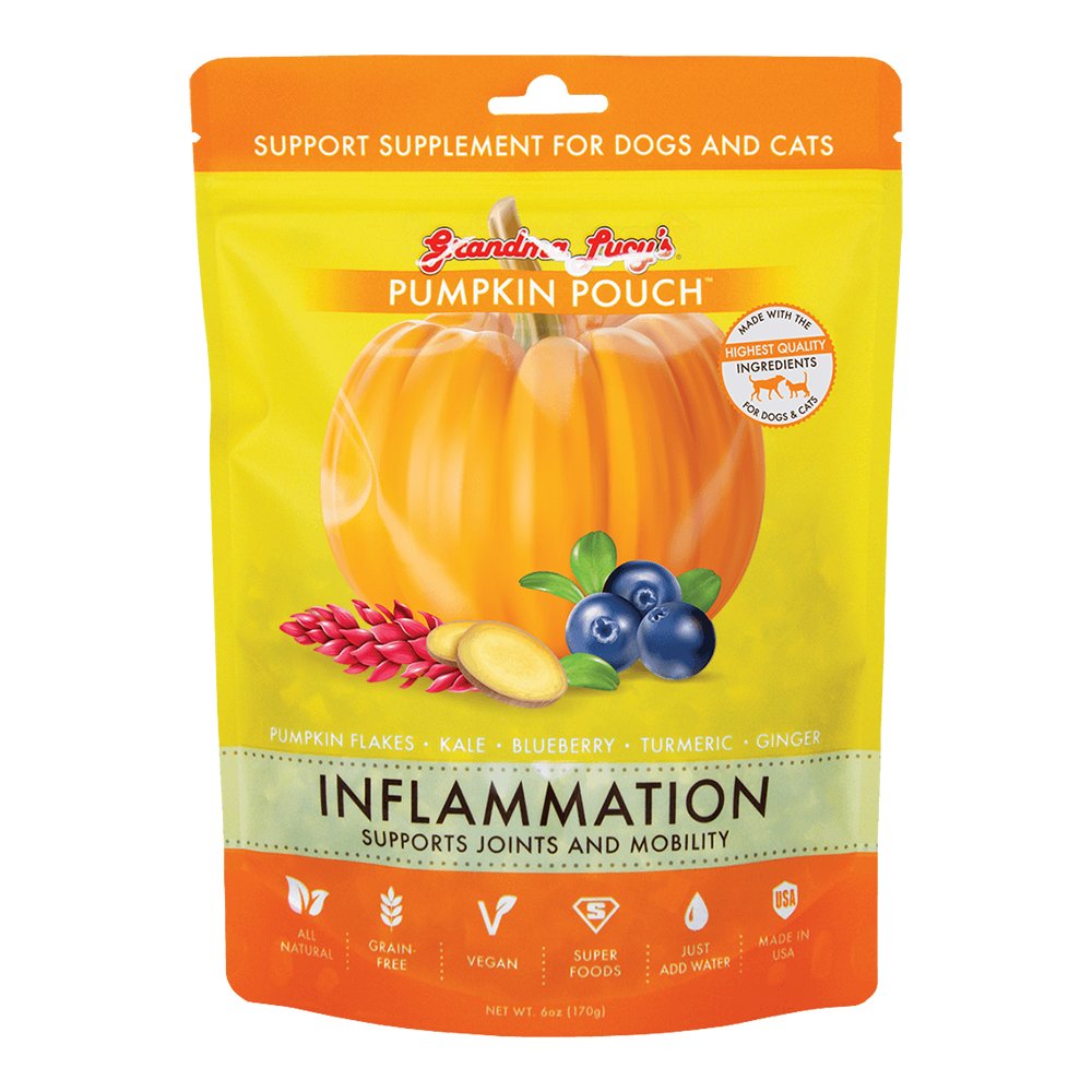 Grandma Lucy's Pumpkin Pouch Inflammation Support Supplement for Dogs & Cats