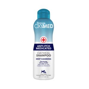 TropiClean OxyMed Medicated Anti Itch Shampoo for Pets