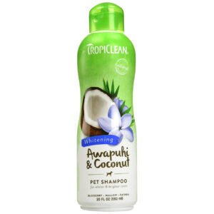 TropiClean Awapuhi & Coconut Whitening Pet Shampoo