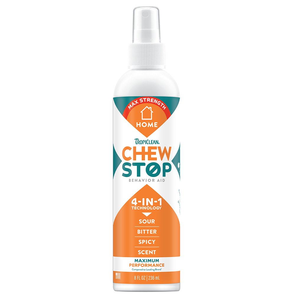 TropiClean Chew Stop Behavior Aid Max Strength 4-In-1 Home Spray