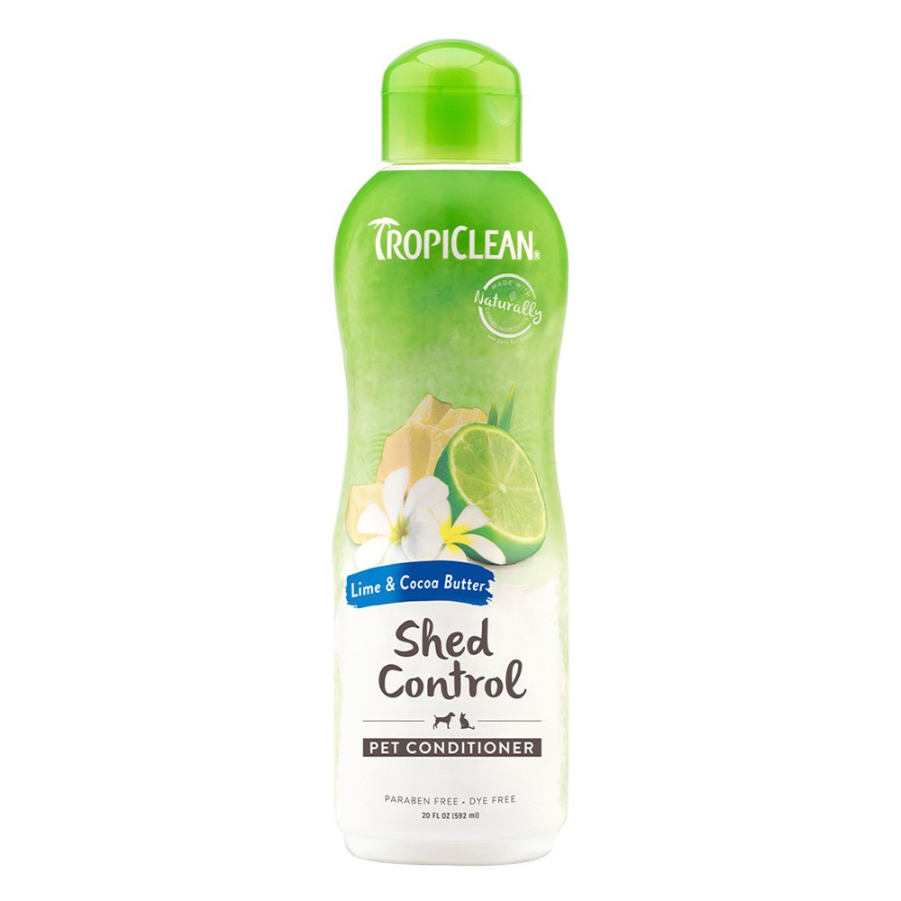 TropiClean Lime & Cocoa Butter Shed Control Cat & Dog Conditioner