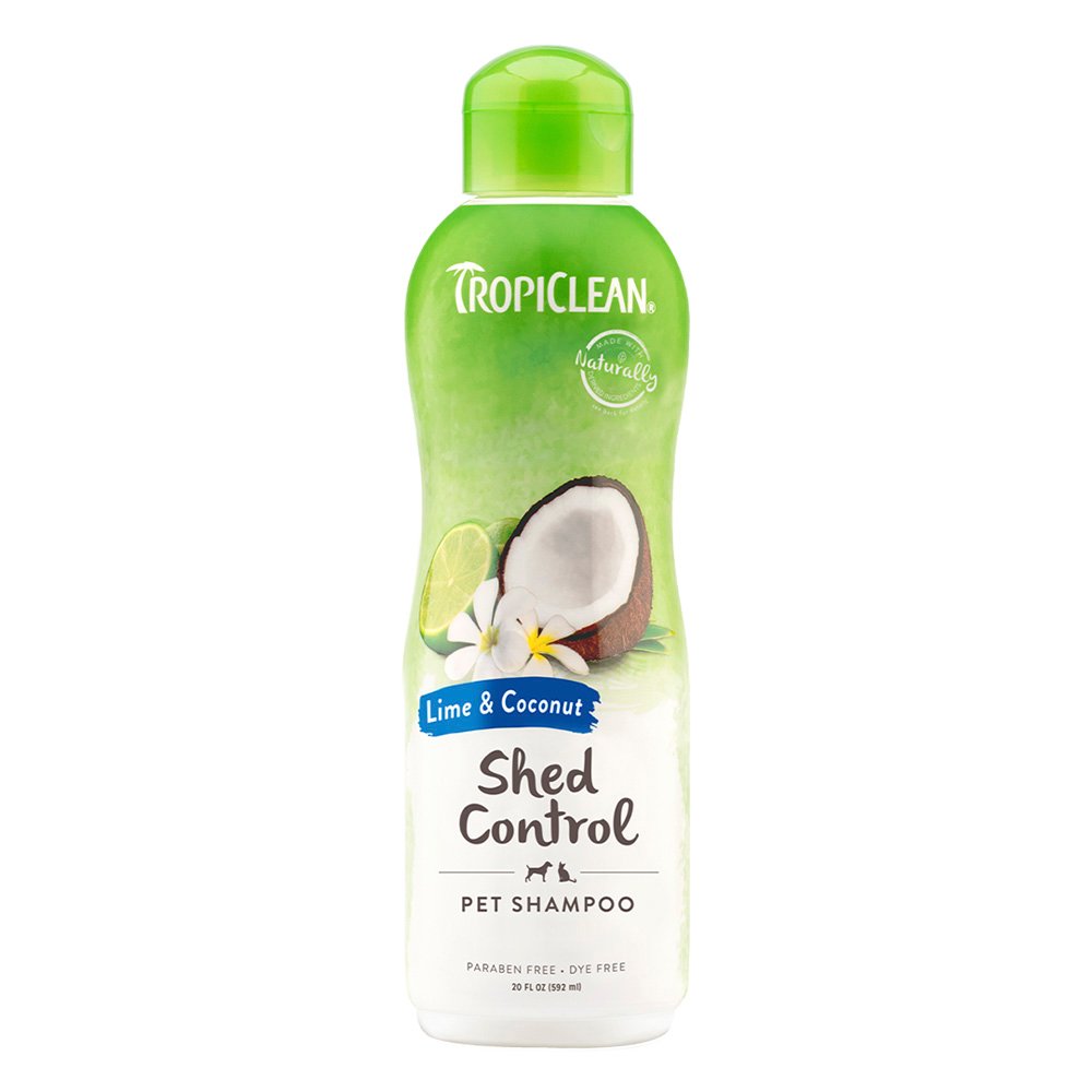 TropiClean Lime & Coconut Shed Control Cat & Dog Shampoo