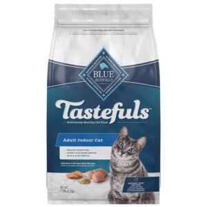 Blue Buffalo Tastefuls Indoor Chicken & Brown Rice Recipe Adult Dry Cat Food