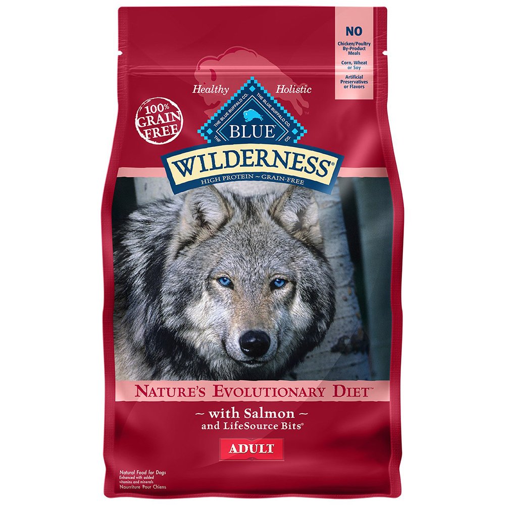 Blue Wilderness Nature's Evolutionary Diet w/ Salmon & Wholesome Grains Adult Dry Dog Food - Image 4