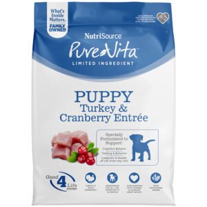 PureVita Limited Ingredient Puppy Turkey & Cranberry Entrée w/ Wholesome Grains Dry Dog Food