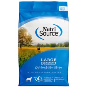 NutriSource Large Breed Chicken & Rice Recipe w/ Wholesome Grains Dry Dog Food